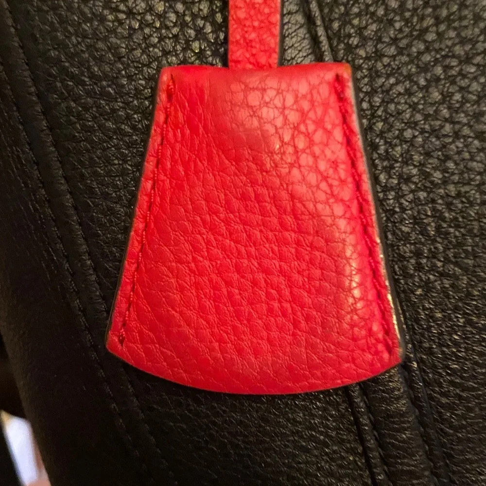 Tory Burch Black Small Perry Tote - Picture 11 of 12